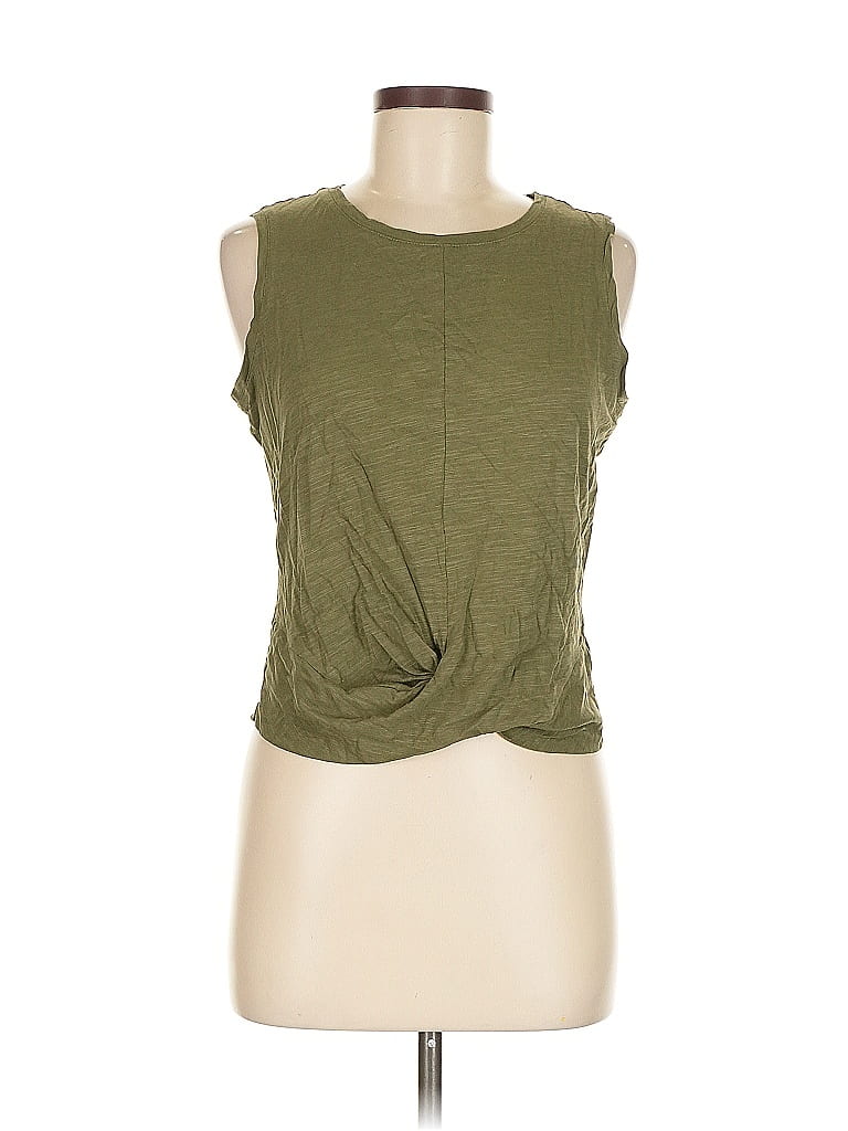 Pre-owned Sanctuary Sleeveless T-shirt In Green