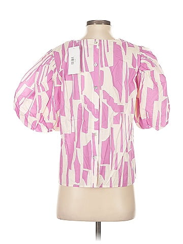 Pinch Short Sleeve Blouse (view 2)