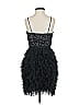 Armani Exchange 100% Polyester Stars Black Cocktail Dress Size 0 - photo 2