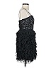 Armani Exchange 100% Polyester Stars Black Cocktail Dress Size 0 - photo 3
