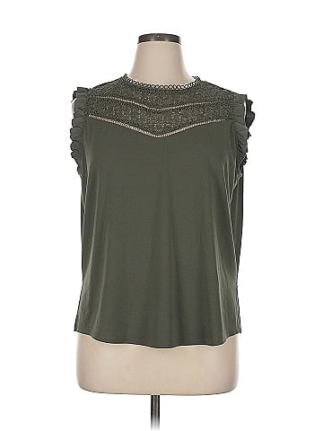 Adrianna Papell Sleeveless Blouse (view 1)