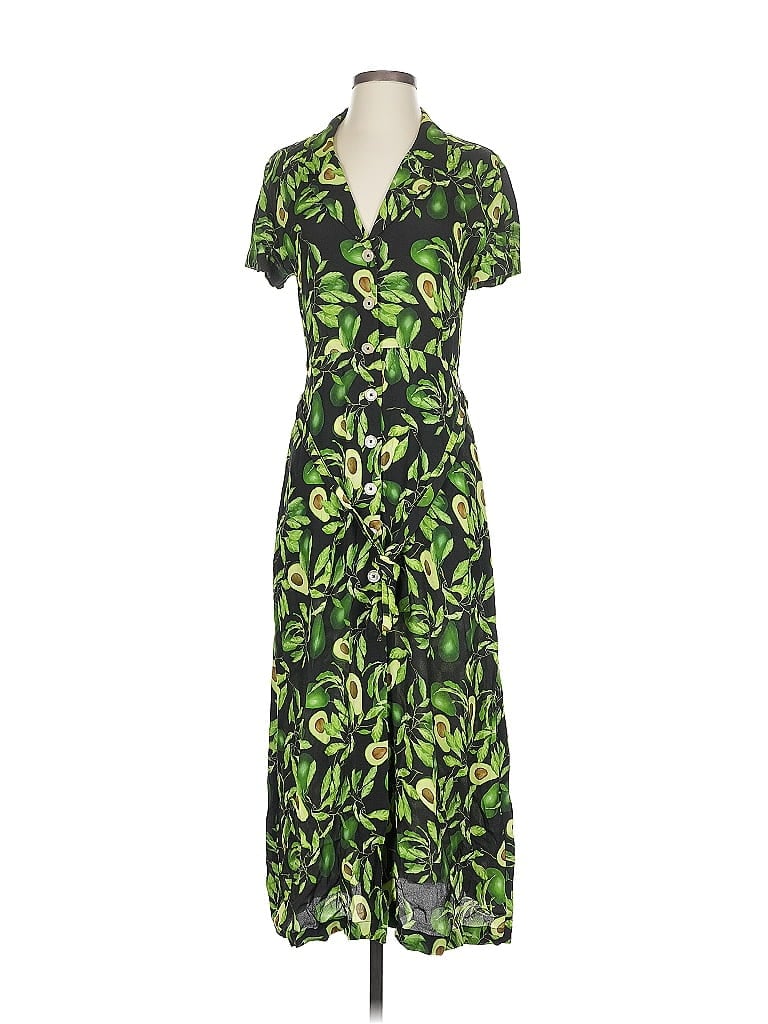 Pre-owned Wilfred Casual Dress In Green