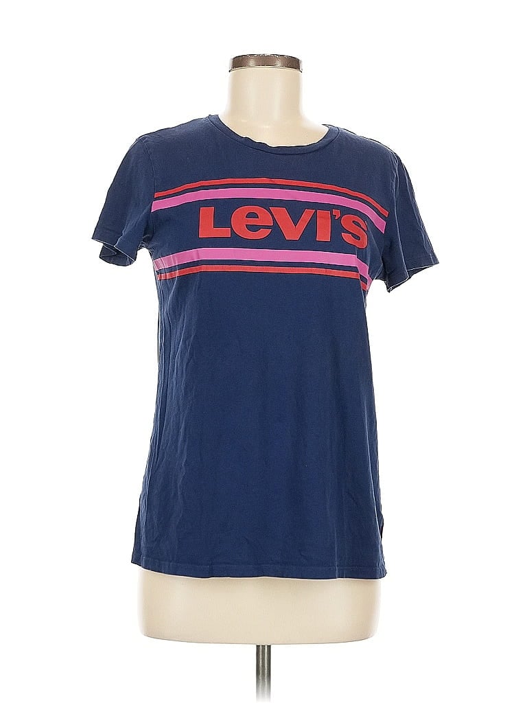 Click to view more detailed imagery on our partner's website Pre-owned Levi's Short Sleeve T-shirt In Blue
