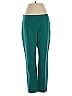 Theory Color Block Teal Active Pants Size 8 - photo 1