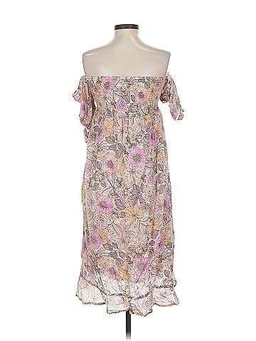 Olivaceous Casual Dress (view 2)