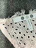 Three Dots 100% Rayon White Pink Short Sleeve Top Size L - photo 7