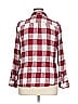 Bongo 100% Rayon Plaid Burgundy Long Sleeve Button-Down Shirt Size XL - photo 2