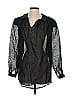 Giorgio Armani Black 3/4 Sleeve T-Shirt Size EU (IT) 40 / US 4 - photo 1