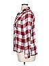 Bongo 100% Rayon Plaid Burgundy Long Sleeve Button-Down Shirt Size XL - photo 5