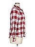 Bongo 100% Rayon Plaid Burgundy Long Sleeve Button-Down Shirt Size XL - photo 4