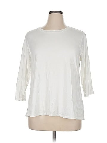 Cuddl Duds 3/4 Sleeve T-Shirt (view 1)