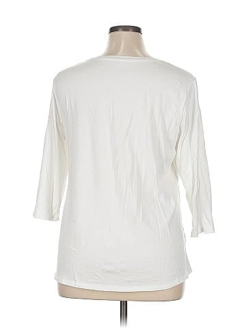 Cuddl Duds 3/4 Sleeve T-Shirt (view 2)