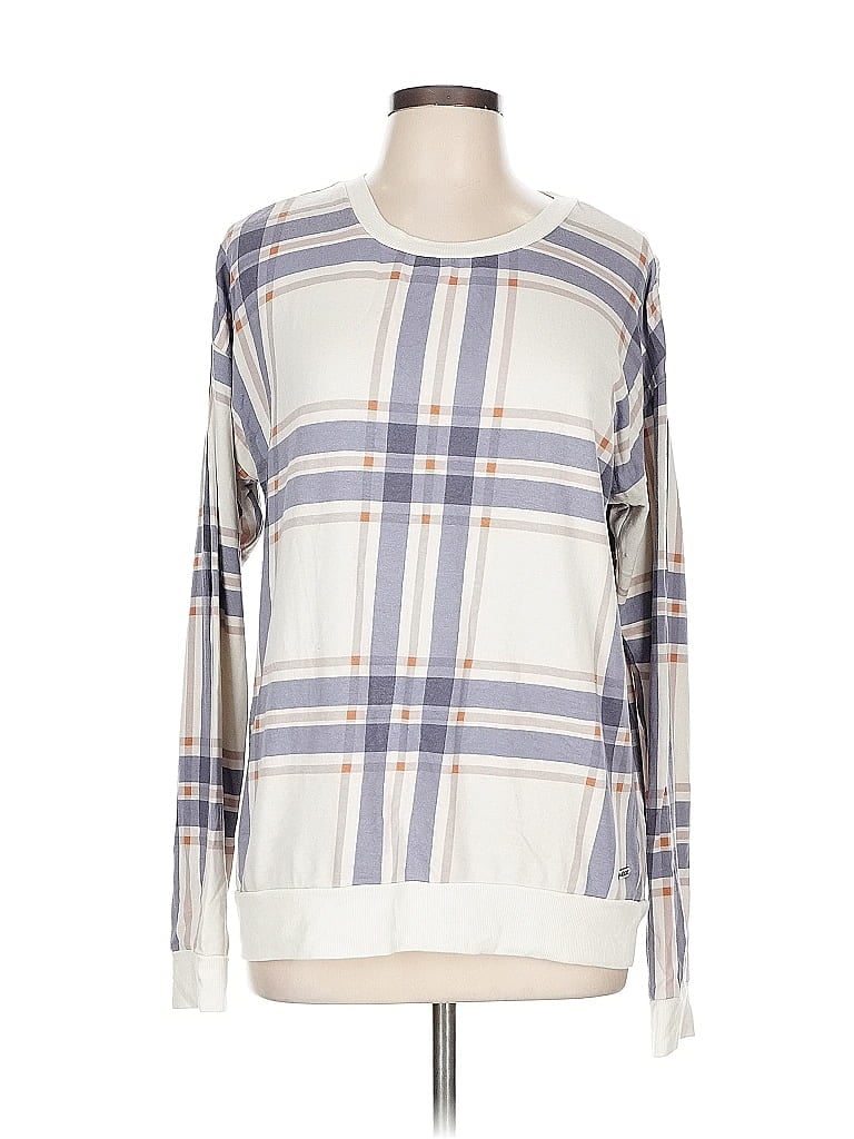 Pre-owned Marc New York By Andrew Marc Performance Pullover Sweater In White