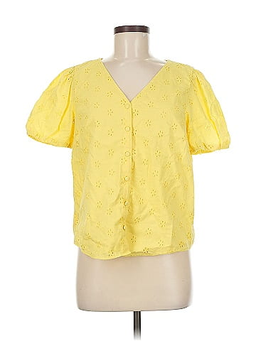 J.Crew Factory Store Short Sleeve Blouse (view 1)