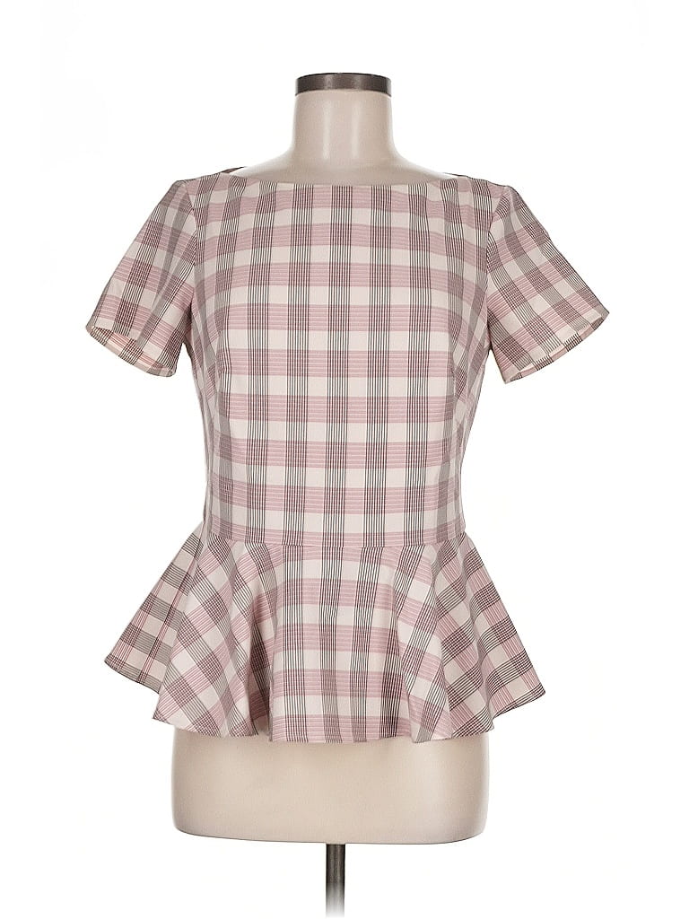 W by Worth Pink Short Sleeve Blouse Size 6 - photo 1