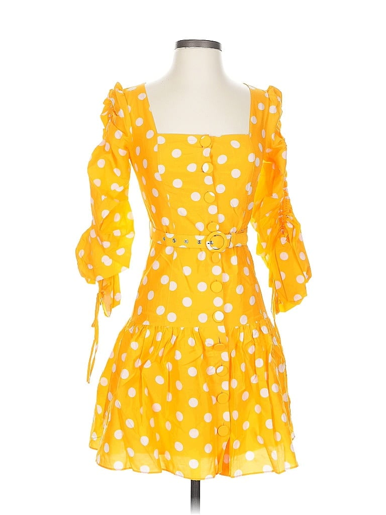 Pre-owned Nicholas Casual Dress In Yellow