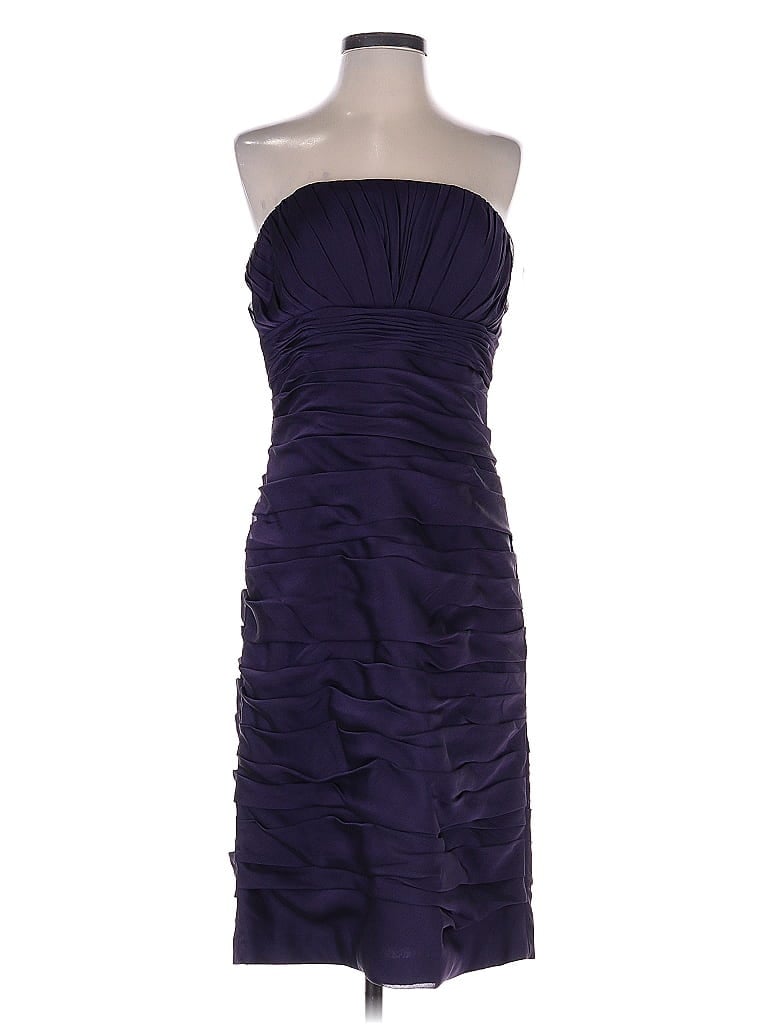 Click to view more detailed imagery on our partner's website Pre-owned Bill Levkoff Cocktail Dress In Purple