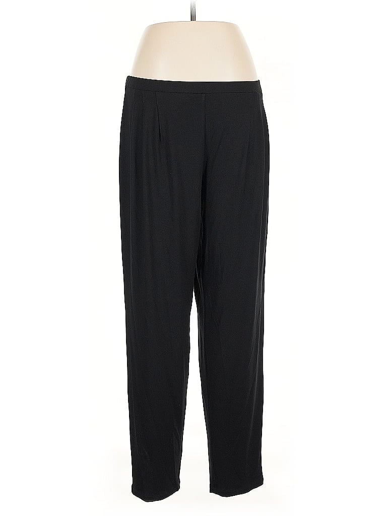 Pre-owned Eileen Fisher Active Pants In Black