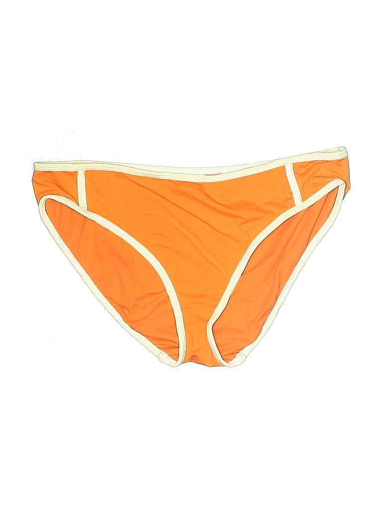 Pre-owned Ann Taylor Loft Swimsuit Bottoms In Orange