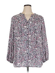 Terra & Sky Long Sleeve Blouse