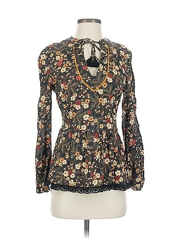 FARM Rio for Anthropologie Long Sleeve Blouse (view 1)