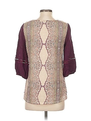 One World 3/4 Sleeve Blouse (view 2)