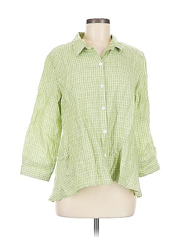 Habitat 3/4 Sleeve Button-Down Shirt (view 1)