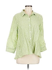 Habitat 3/4 Sleeve Button Down Shirt