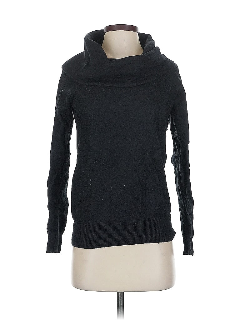Pre-owned Gap Turtleneck Sweater In Black