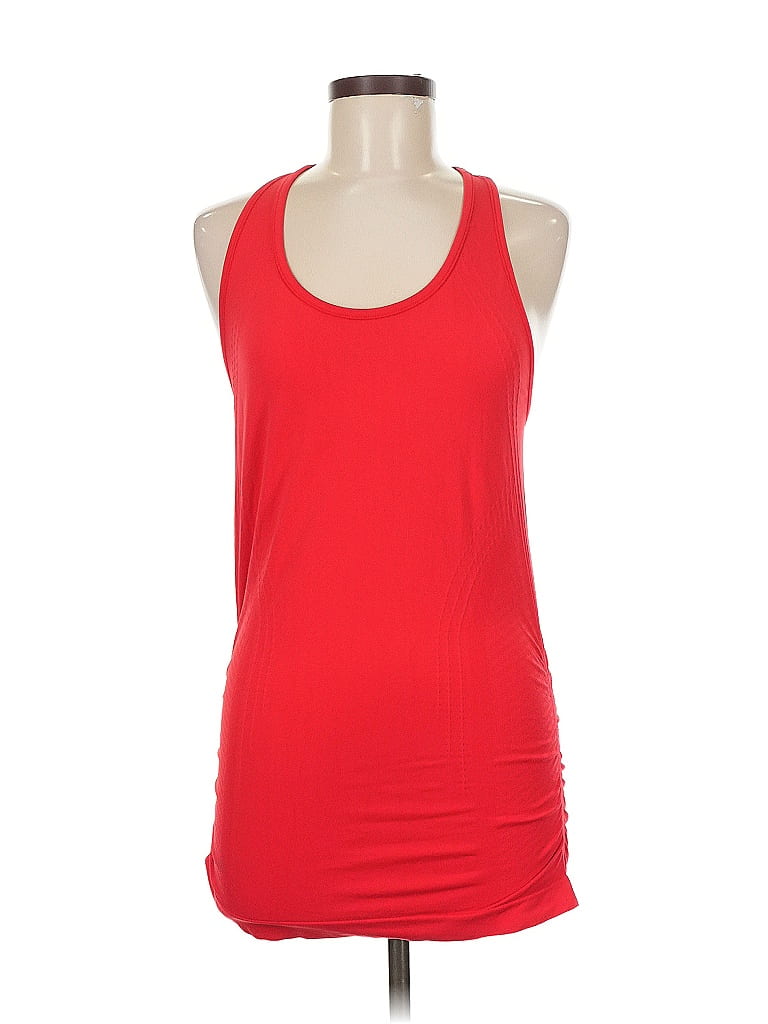 Click to view more detailed imagery on our partner's website Pre-owned Athleta Tank Top Teal Halter Neckline Tops In Blue