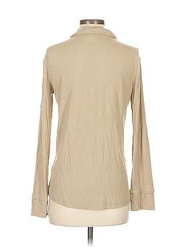 SKIMS Long Sleeve Button-Down Shirt (view 2)