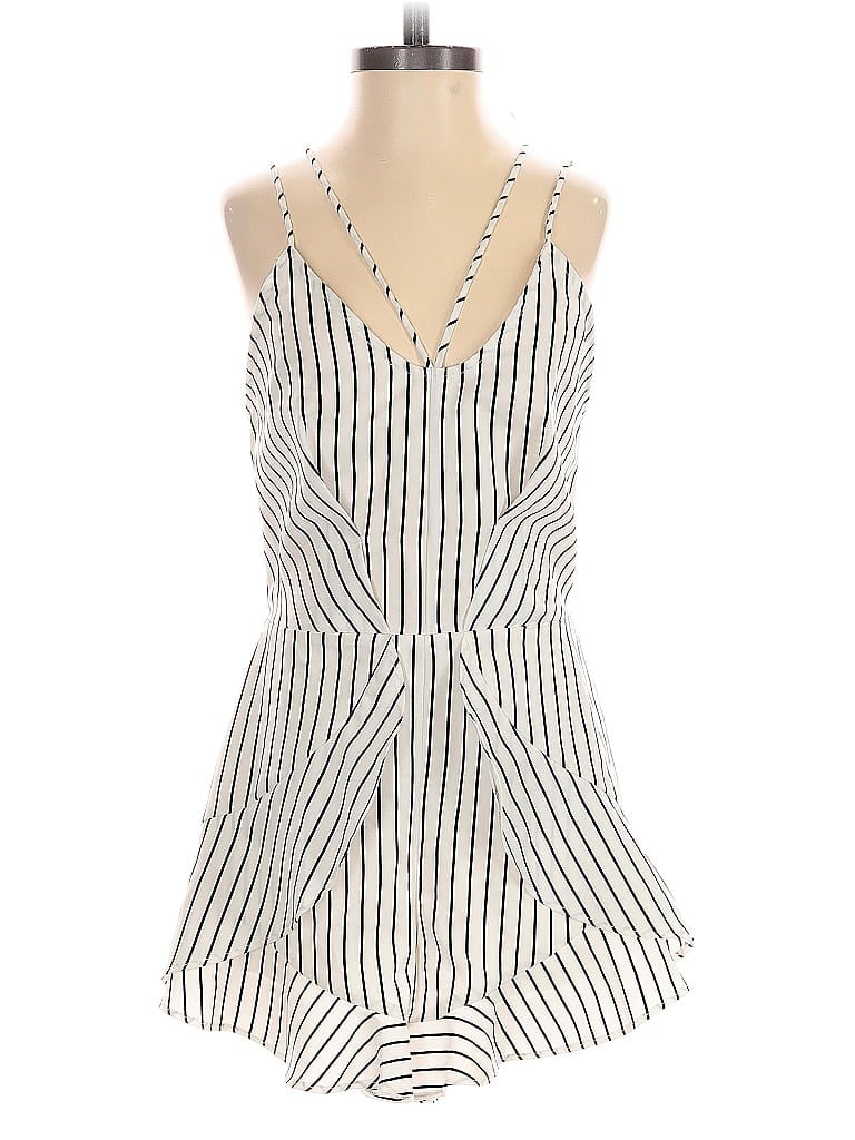 Pre-owned In The Beginning Romper In White