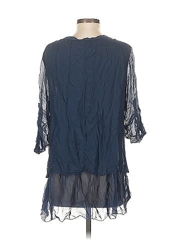 Belle France 3/4 Sleeve Blouse (view 2)