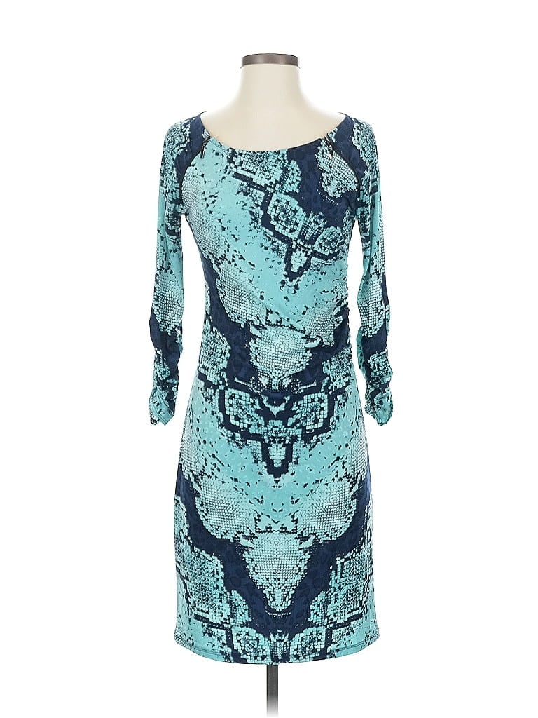 Pre-owned Inc International Concepts Cocktail Dress In Blue
