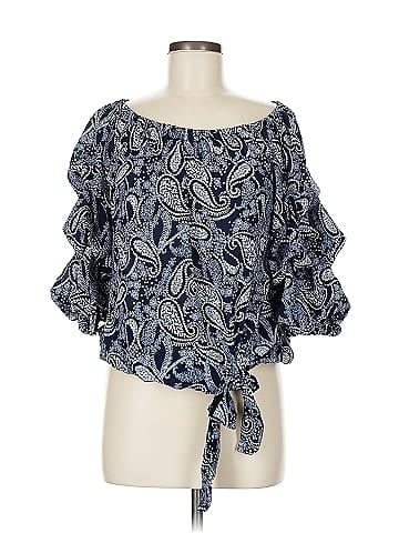 CeCe 3/4 Sleeve Blouse (view 1)
