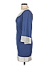 Arden B. Color Block Blue Casual Dress Size L - photo 4