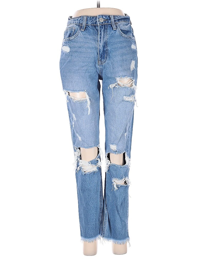 Pre-owned Vervet Jeans In Blue