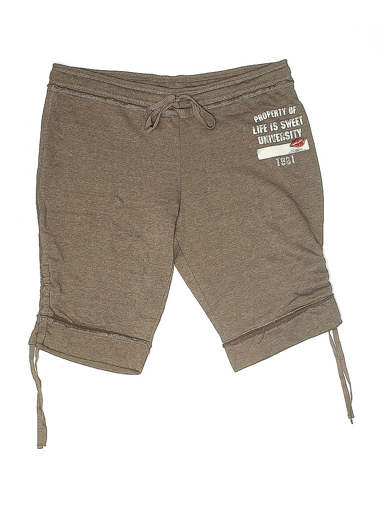 Pre-owned No Boundaries Khaki Shorts In Brown