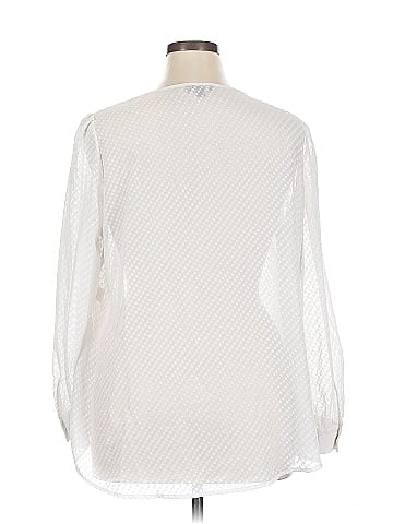Jones New York Long Sleeve Blouse (view 2)