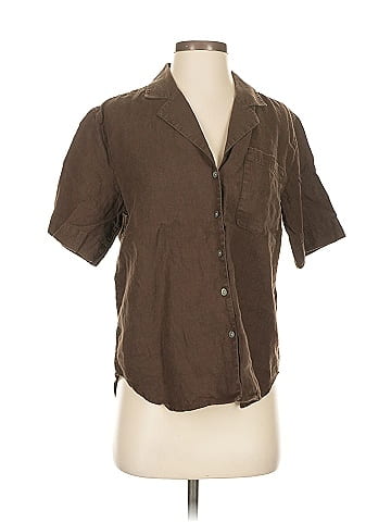 AYR Short Sleeve Button-Down Shirt (view 1)