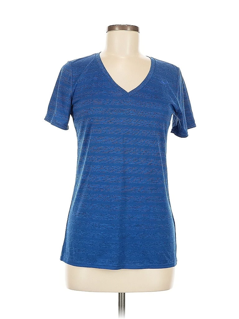 Pre-owned Nike Active T-shirt In Blue