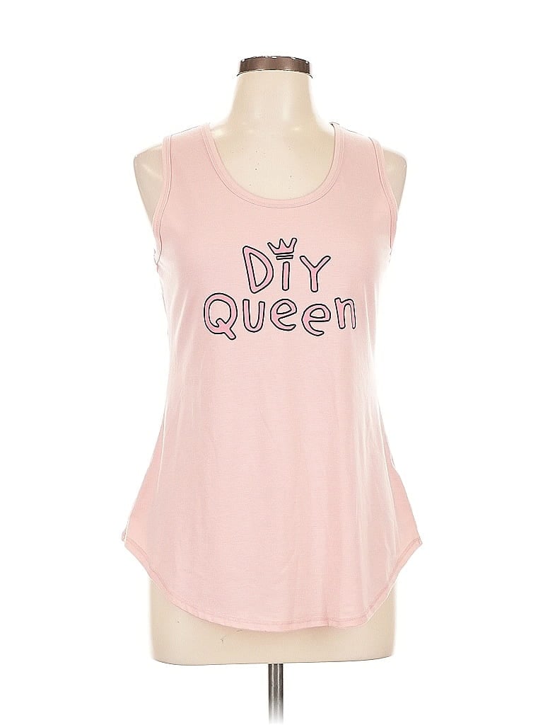 Pre-owned Lularoe Sleeveless T-shirt In Pink