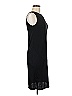 DKNY Solid Black Casual Dress Size M - photo 4