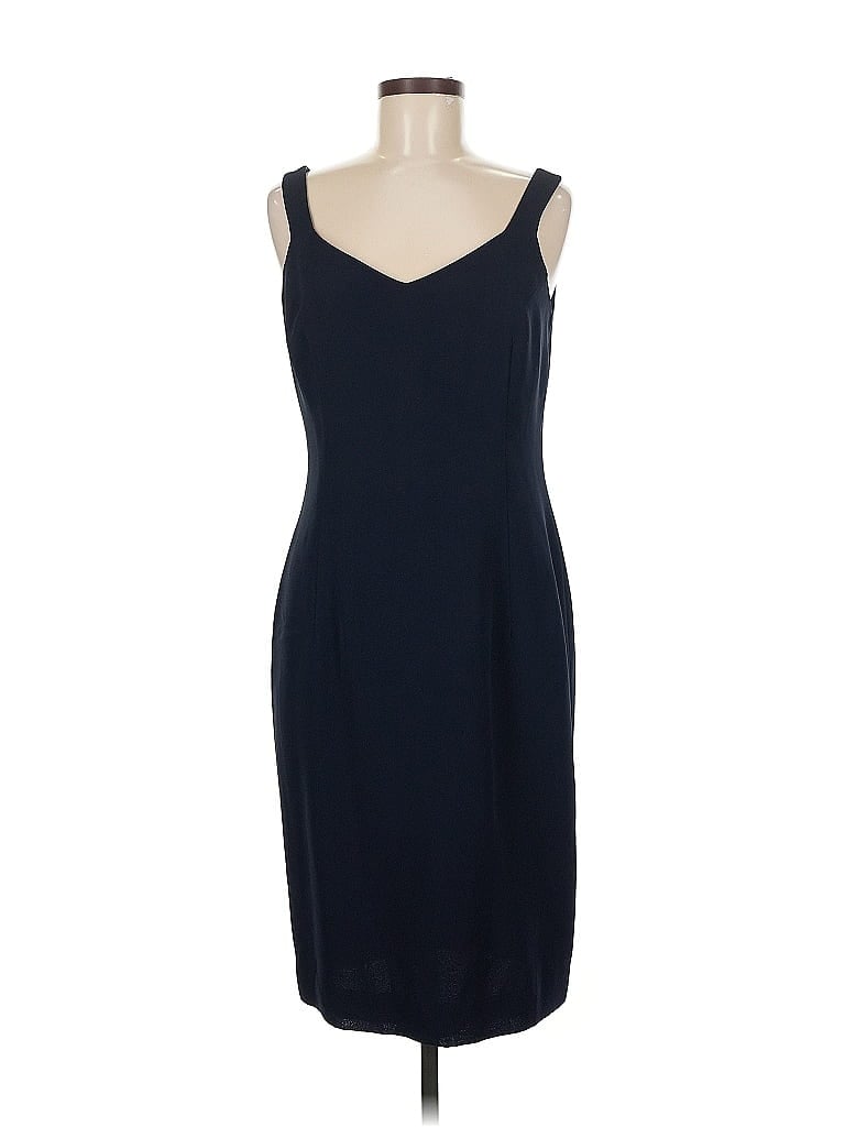 Pre-owned Dana Buchman Cocktail Dress In Blue