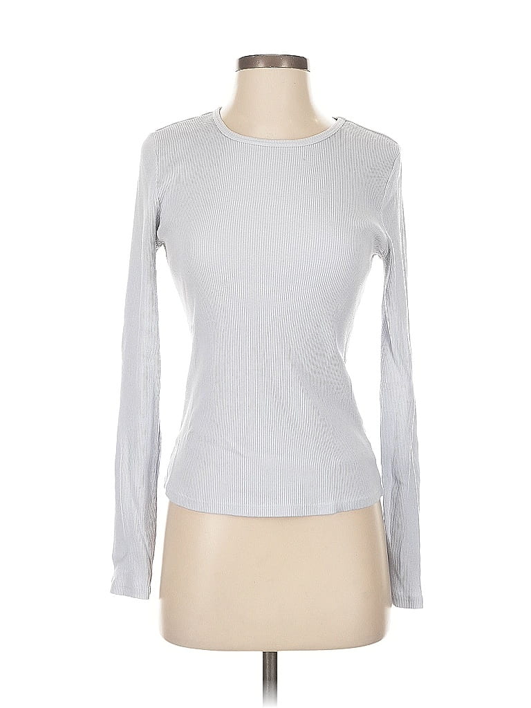 Click to view more detailed imagery on our partner's website Pre-owned T.la Cardigan Sweater In Silver