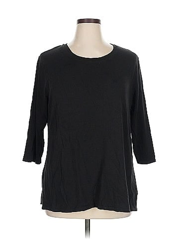 Cuddl Duds 3/4 Sleeve T-Shirt (view 1)