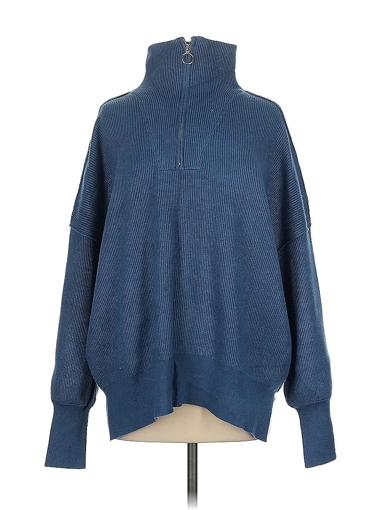 Pre-owned Unbranded Pullover Sweater In Blue