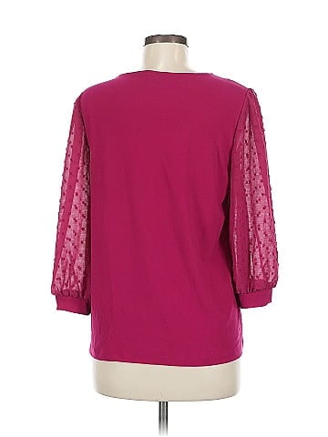 CeCe 3/4 Sleeve Top (view 2)