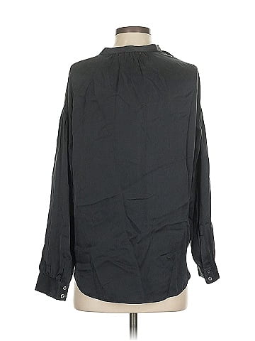 Xirena Long Sleeve Silk Top (view 2)