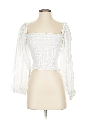 Olivaceous 3/4 Sleeve Blouse (view 1)